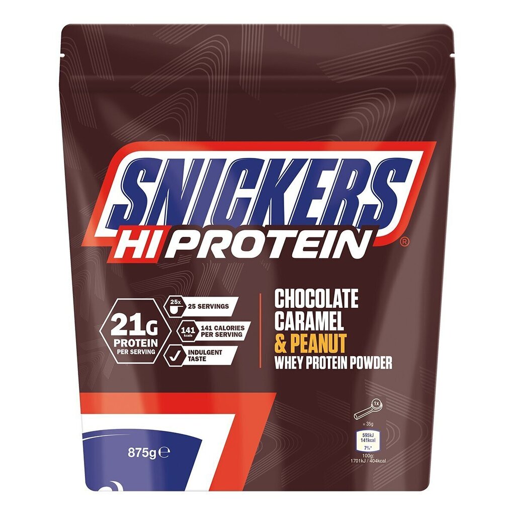 Uztura bagātinātājs Snickers Protein Powder, 875 g цена и информация | Proteīni | 220.lv