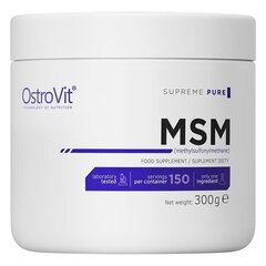 OstroVit MSM, 300 г. цена и информация | Витамины, пищевые добавки, препараты для хорошего самочувствия | 220.lv