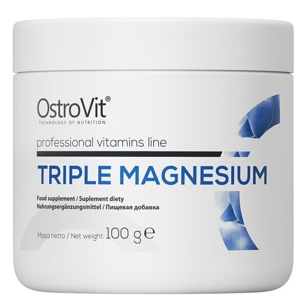 OstroVit Triple Magnesium, 100 g cena un informācija | Citas piedevas un preparāti | 220.lv