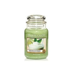 Aromātiska svece Yankee Candle Vanilla Lime, 623 g cena un informācija | Sveces un svečturi | 220.lv