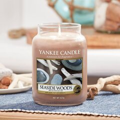 Ароматическая свеча Yankee Candle Seaside Woods 623 г цена и информация | Подсвечники, свечи | 220.lv