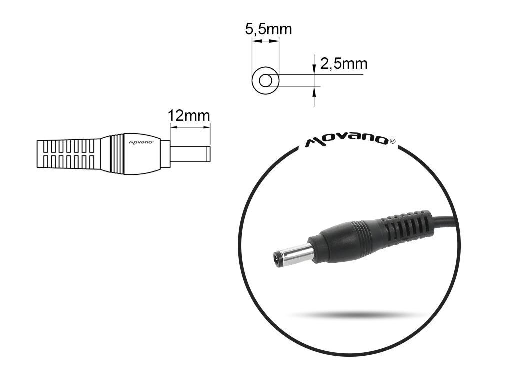 Mitsu 20V, 4.5A, 90W cena un informācija | Lādētāji portatīvajiem datoriem | 220.lv