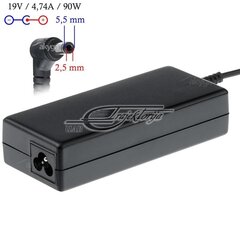 Datora lādētājs Akyga AK-ND-10, paredzēts Acer, Asus, DELL, Lenovo, Toshiba (19 V, 4,74 A, 90 W, 5.5 mm x 2.5 mm) cena un informācija | Lādētāji portatīvajiem datoriem | 220.lv