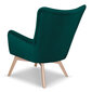 Krēsls Selsey Fianna, zaļš cena un informācija | Atpūtas krēsli | 220.lv