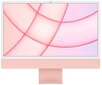 Apple iMac 24” M1 8/512GB Pink INT MGPN3ZE/A цена и информация | Stacionārie datori | 220.lv