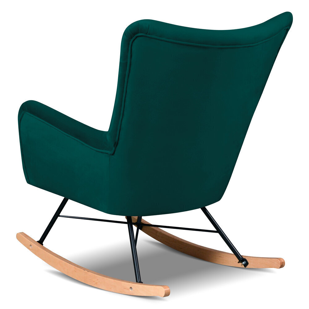 Šūpuļkrēsls Selsey Fianna, zaļš cena un informācija | Atpūtas krēsli | 220.lv