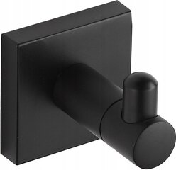 Mexen Rufo dvieļu āķis, black cena un informācija | Vannas istabas aksesuāri | 220.lv