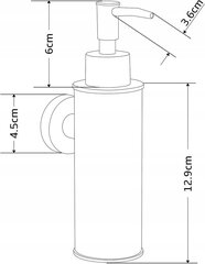Mexen ziepju dozators, gold cena un informācija | Vannas istabas aksesuāri | 220.lv