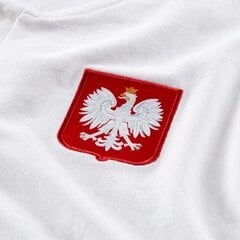 Vīriešu T-krekls Nike Polska Modern Polo 102, balts cena un informācija | Vīriešu T-krekli | 220.lv