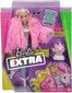 Lelle Barbie ar rozā kažokādu cena un informācija | Rotaļlietas meitenēm | 220.lv