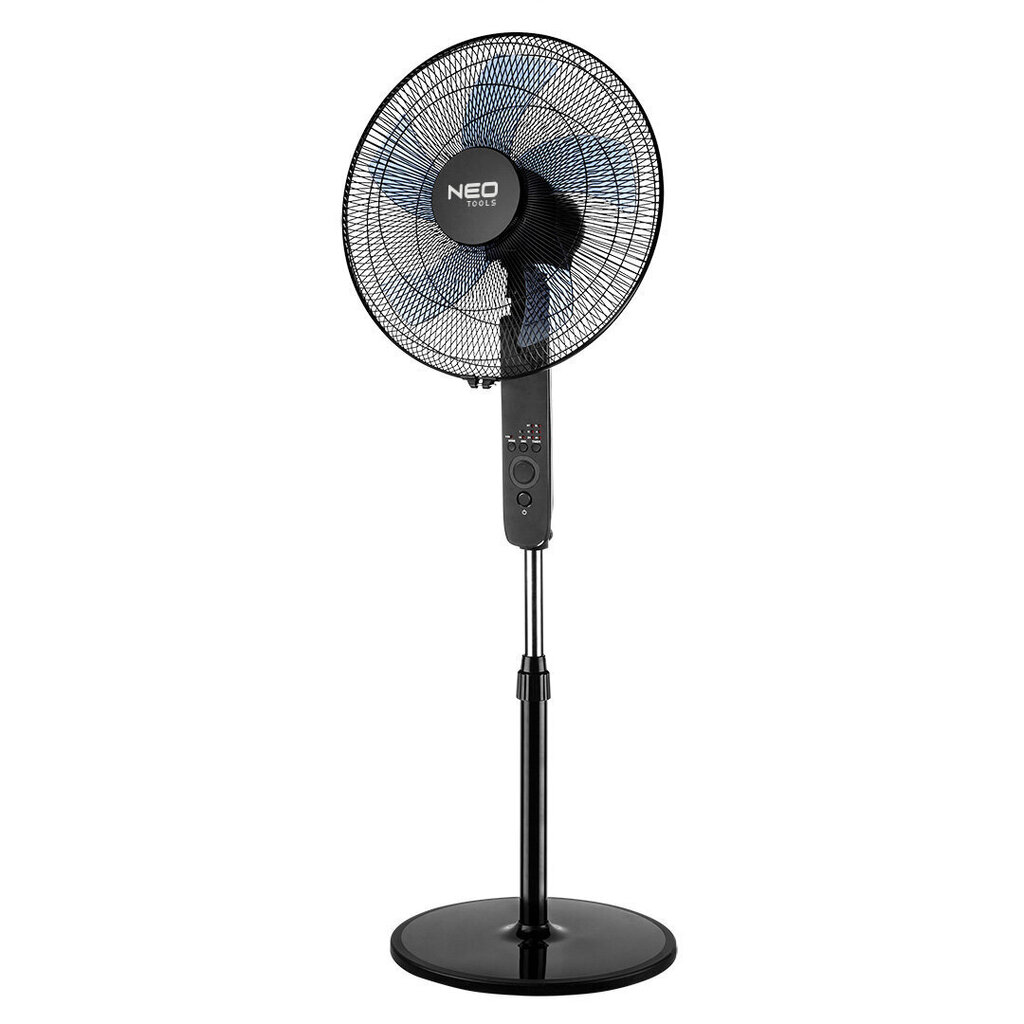 Grīdas ventilators 45W, 40cm, tālvadības pults NEO 90-002 cena un informācija | Ventilatori | 220.lv