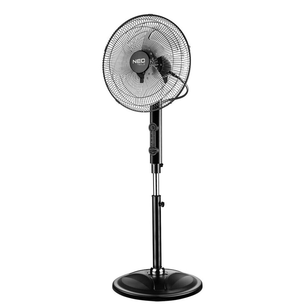 Grīdas ventilators 80W, 40cm, 3 ātrumi, tālvadības pults. NEO 90-004 cena un informācija | Ventilatori | 220.lv