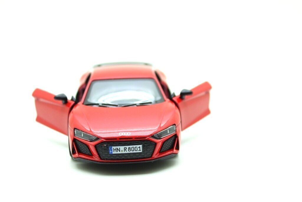 Automašīnas modelis Kinsmart 2020 Audi R8 Coupe цена и информация | Rotaļlietas zēniem | 220.lv
