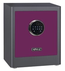 Seifs MySafe premium 350 EB Berry, pelēks/violets цена и информация | Сейфы | 220.lv