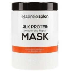 Matu nogludinoša maska - Profis Cosmetics, Silk Protein, 1000 ml cena un informācija | Matu uzlabošanai | 220.lv