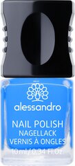 Nagu Laka Alessandro Nail Polish Baby Blue, 10ml cena un informācija | Nagu lakas, stiprinātāji | 220.lv