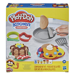 Rotaļu pankūku cepšanas komplekts Play-Doh Flip 'n Pancakes cena un informācija | Attīstošās rotaļlietas | 220.lv