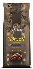 Fiesta Brazil 100% Arabica kafijas pupiņas, 1 kg cena un informācija | Kafija, kakao | 220.lv