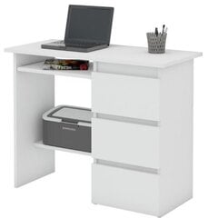 Письменный стол Beta 2, белый цена и информация | Компьютерные, письменные столы | 220.lv