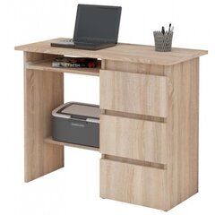Письменный стол Beta 2, цвет дуба цена и информация | Компьютерные, письменные столы | 220.lv