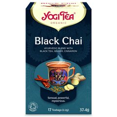 Yogi Tea pikanta melnā tēja Black Chai, 17 paciņas cena un informācija | Tēja | 220.lv