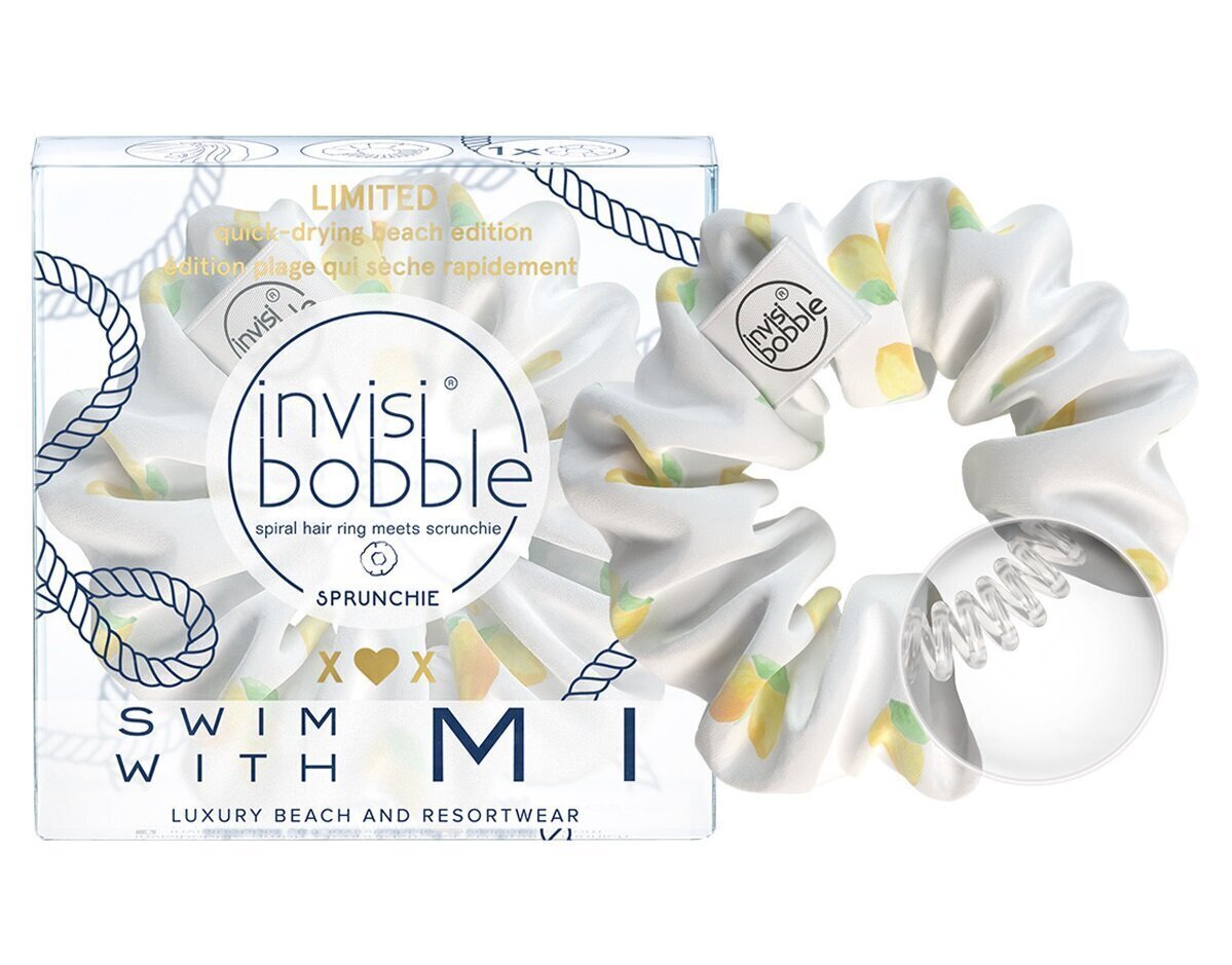 Matu gumija Invisibobble Sprunchie Swim With Mi - Simply The Zest, 1 gab. cena un informācija | Matu aksesuāri | 220.lv