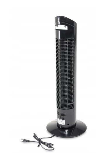 Torņveida ventilators Black Tower-75 cena un informācija | Ventilatori | 220.lv