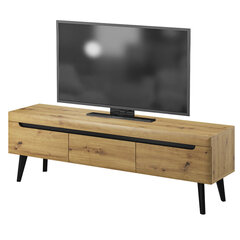 ТВ столик Selsey Livinella, коричневый цена и информация | Тумбы под телевизор | 220.lv