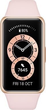 Viedpulkstenis Huawei Band 6, rozā cena un informācija | Fitnesa aproces | 220.lv