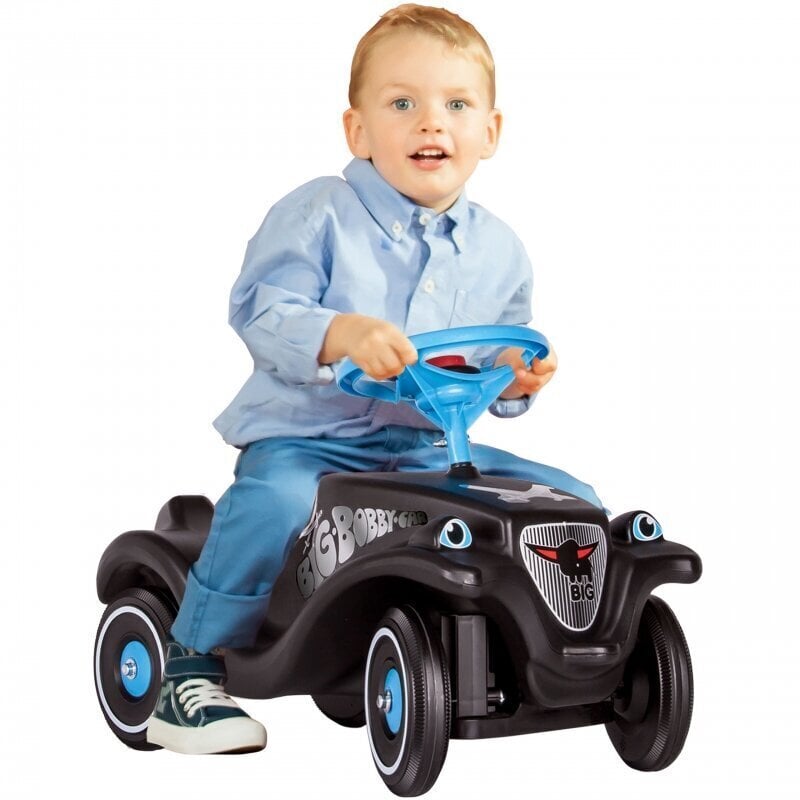 Mašīna-skrejritenis Big Bobby Car, melns cena un informācija | Rotaļlietas zīdaiņiem | 220.lv