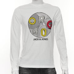 Vīriešu T krekls ar garām piedurknēm Jack&Jones cena un informācija | Vīriešu T-krekli | 220.lv