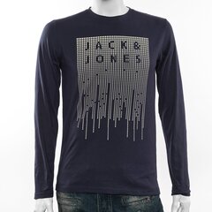 Vīriešu T krekls ar garām piedurknēm Jack&Jones cena un informācija | Vīriešu T-krekli | 220.lv