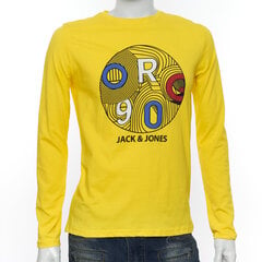 Vīriešu T krekls ar garām piedurknēm Jack&Jones cena un informācija | Vīriešu T-krekli | 220.lv