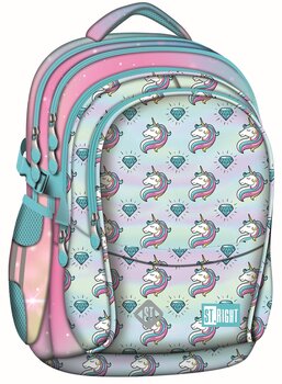 Mugursoma Stright Pastel Unicorns, BP-01 цена и информация | Школьные рюкзаки, спортивные сумки | 220.lv