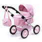 Leļļu rati Bayer Dolls Pram Trendy, rozā cena un informācija | Rotaļlietas meitenēm | 220.lv