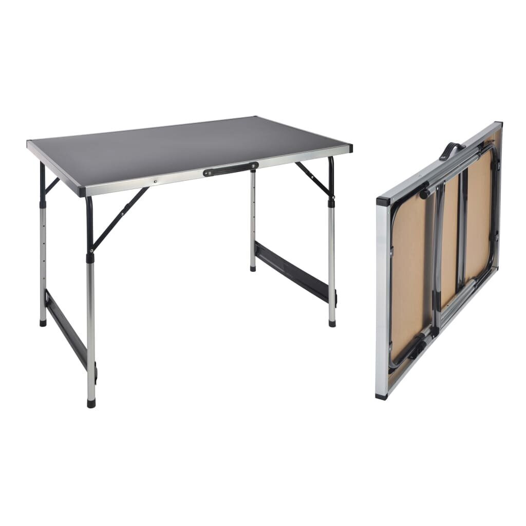 HI saliekams galds, 100x60x94 cm, alumīnijs cena un informācija |  Tūrisma mēbeles | 220.lv