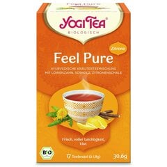 Yogi Tea pieneņu tēja ar citronu Detox With Lemon, 17 paciņas цена и информация | Чай | 220.lv