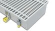Pagrīdas konvektors KONVEKA FC 80-32-9 ALSar sudraba krāsas alumīnija režģi cena un informācija | Apkures radiatori | 220.lv