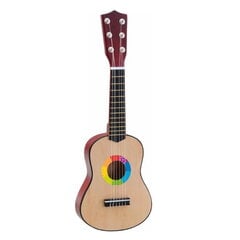 Woody 91151 Eko koka mūzikas instruments - Gitāra bērniem no 3+ cena un informācija | Attīstošās rotaļlietas | 220.lv
