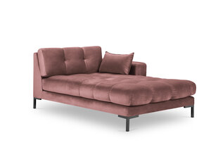 Kušete Micadoni Home Mamaia 1S-V, rozā/melna cena un informācija | Dīvāni | 220.lv