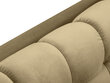 Stūra dīvāns Micadoni Home Mamaia 5S-V, smilškrāsas cena un informācija | Stūra dīvāni | 220.lv