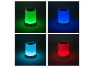 LED galda lampa ar Bluetooth skaļruni cena un informācija | Galda lampas | 220.lv