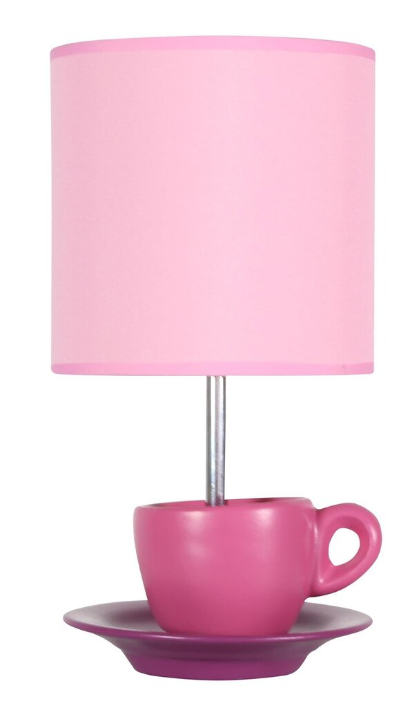 Galda lampa Synka rozā cena un informācija | Galda lampas | 220.lv