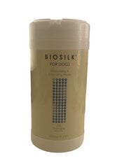 BioSilk suņu dziļi mitrinošas tīrīšanas salvetes cena un informācija | Biosilk Zoo preces | 220.lv