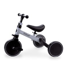 Trīsriteņu velosipēds Kidwell Pico 3in1, pelēks/melns цена и информация | Балансировочные велосипеды | 220.lv