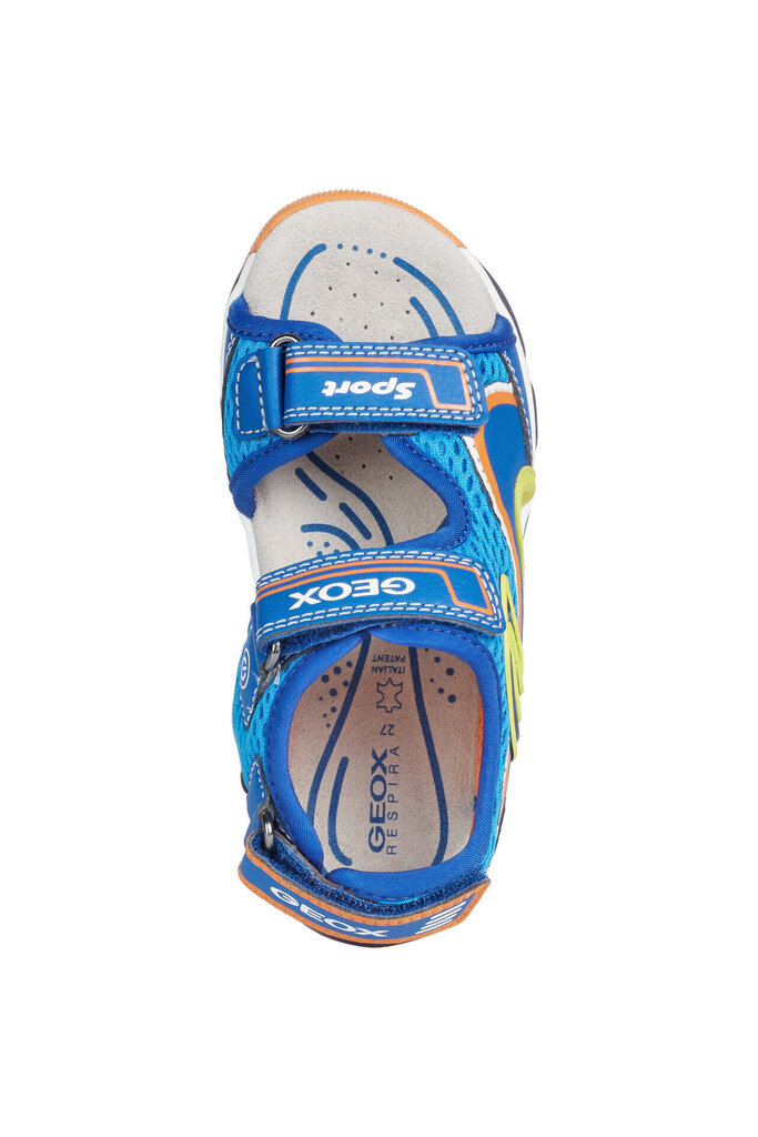 Bērnu sandales zēniem GEOX SANDAL ANDROID BOY, zilas cena un informācija | Bērnu sandales | 220.lv