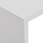 VidaXL bāra galds ar divām virsmām, 130x40x120 cm, balts cena un informācija | Virtuves galdi, ēdamgaldi | 220.lv