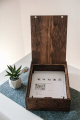 Деревяная коробка цена и информация | Другие оригинальные подарки | 220.lv