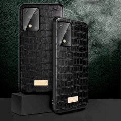 Sulada luxurious case izturīgs silikona aizsargapvalks Apple iPhone 12 Pro Max, melns cena un informācija | Telefonu vāciņi, maciņi | 220.lv