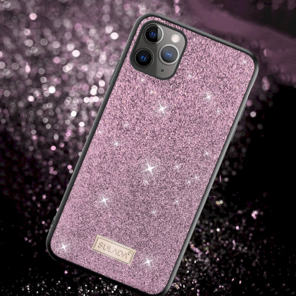 Sulada dazzling case izturīgs silikona aizsargapvalks Apple iPhone 12 Pro Max, violets цена и информация | Telefonu vāciņi, maciņi | 220.lv